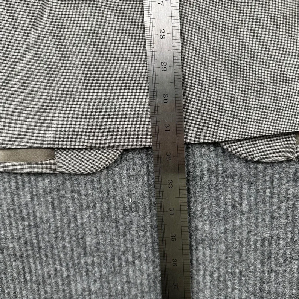 Jos. A. Bank Mens 48R Gray 100% Wool Two Button Blazer Sport Coat Classic Fit